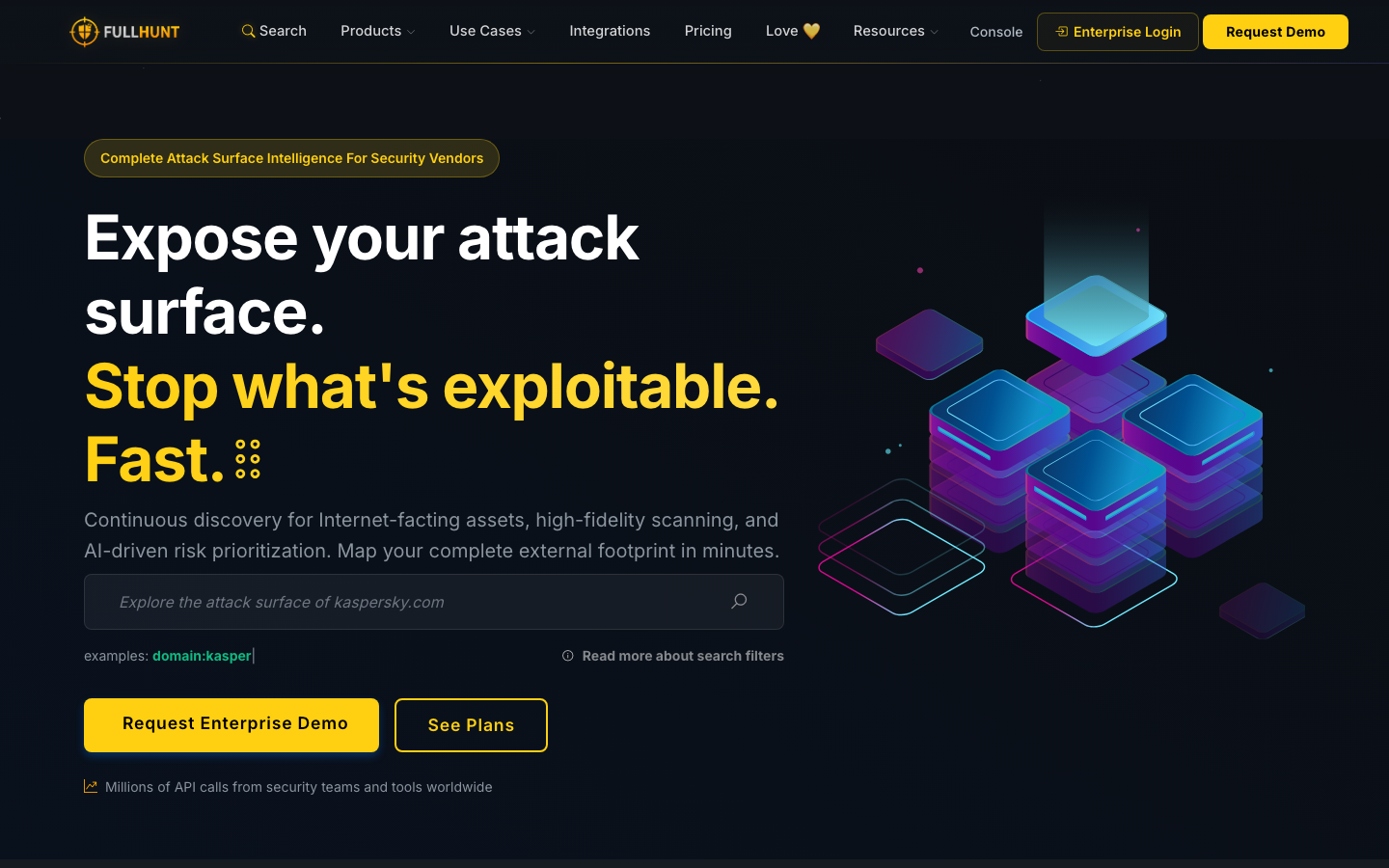 FullHunt interface preview