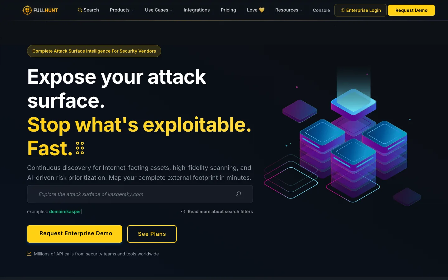 FullHunt interface preview