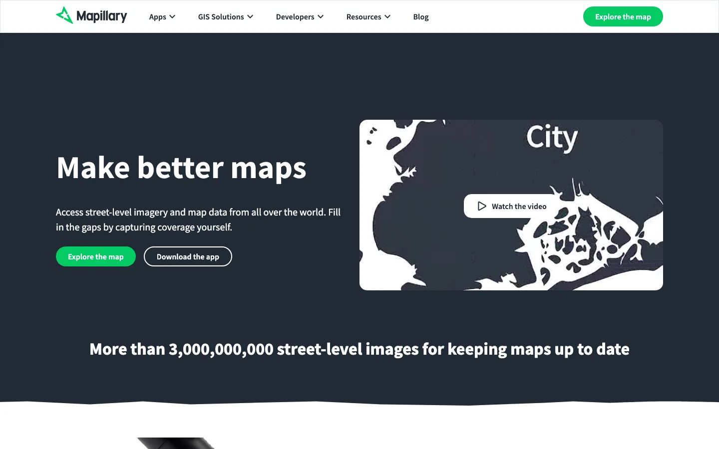 Mapillary interface preview