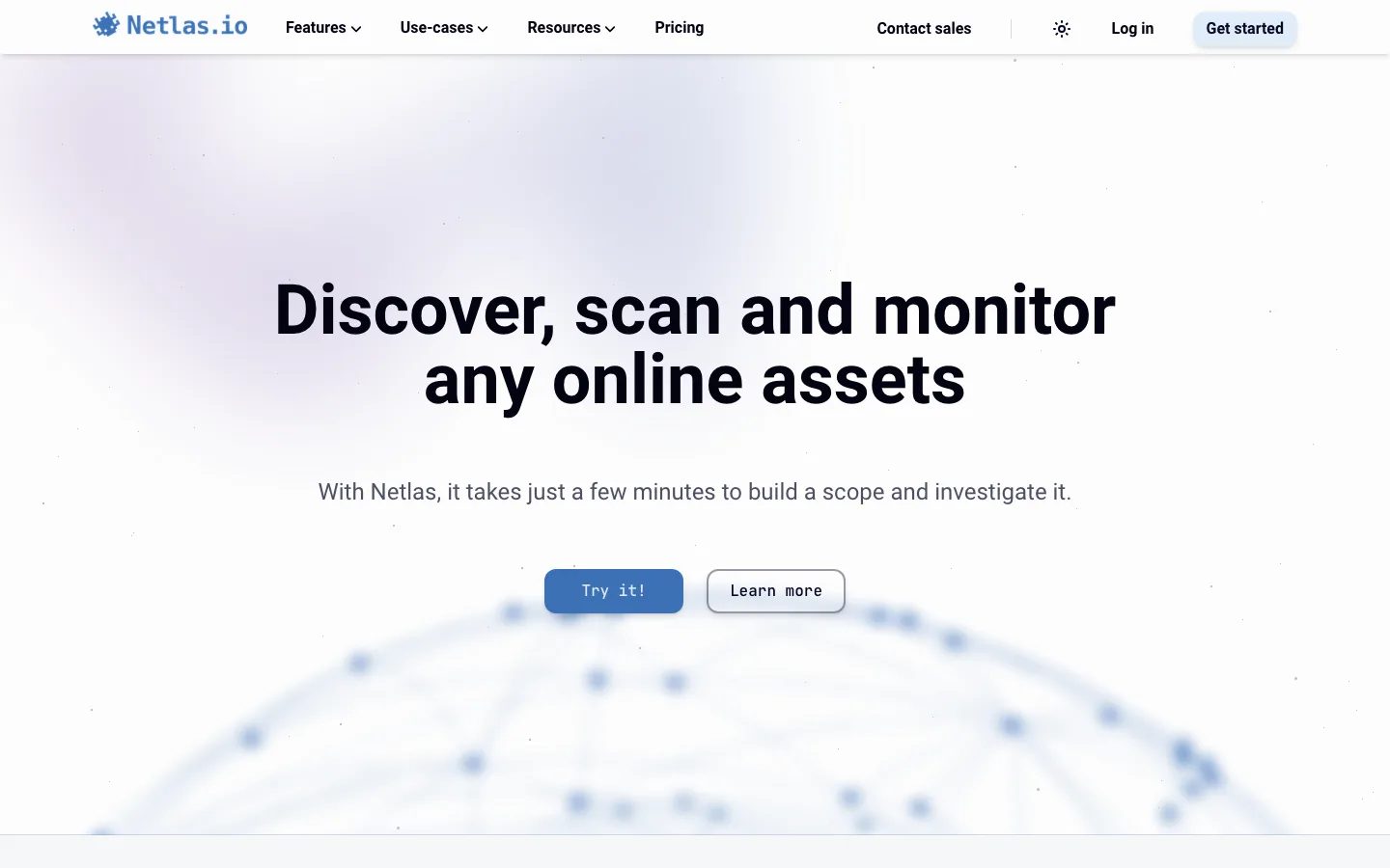 Netlas.io interface preview